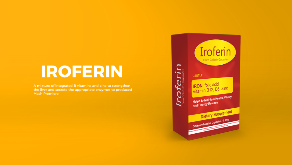 Vitamin pack designed for mash for pharmaceutical - packaging project